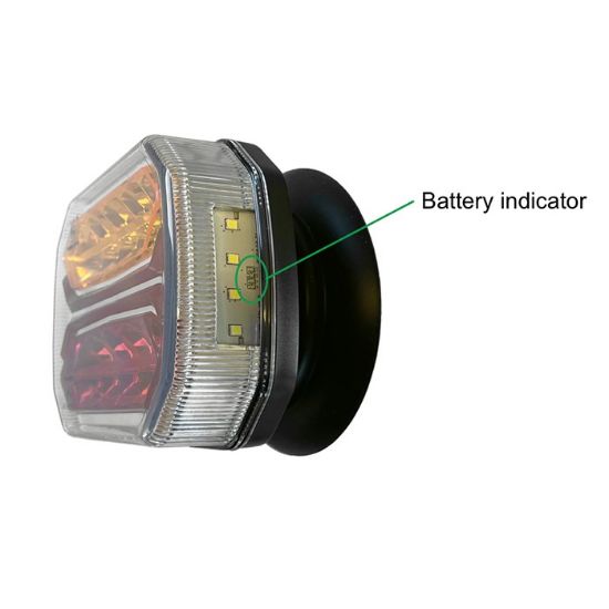 Bild von Svetilka stop Led brezžična magnetna 118 x 93 mm
