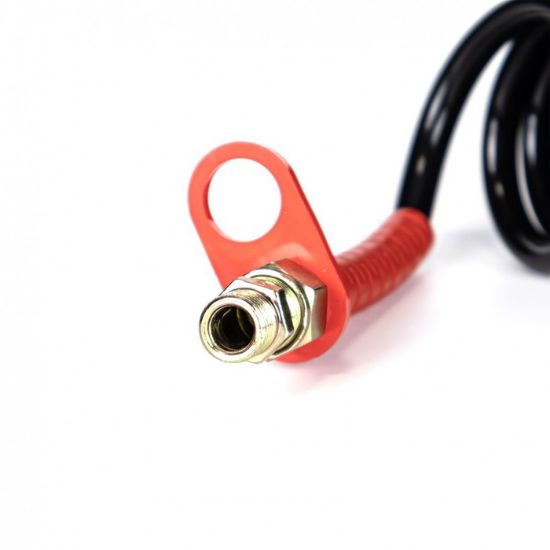 Picture of Cev pnevmatska M16x1,5mm 15-20 bar 7,5m spiralna rdeča