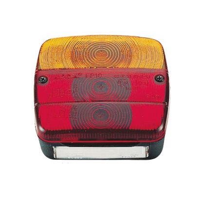 Picture of Svetilka stop AJ.BA leva 110x100 - z osvetlitvijo tablice