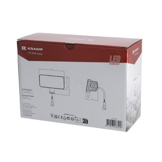 Bild von Žaromet delovni led 12/24V 54W, 4100LM 151,8x102,5mm 