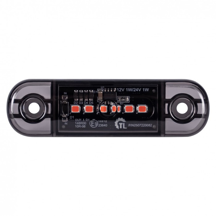 Slika Svetilka pozicija 12/24V 6x Led rdeče
