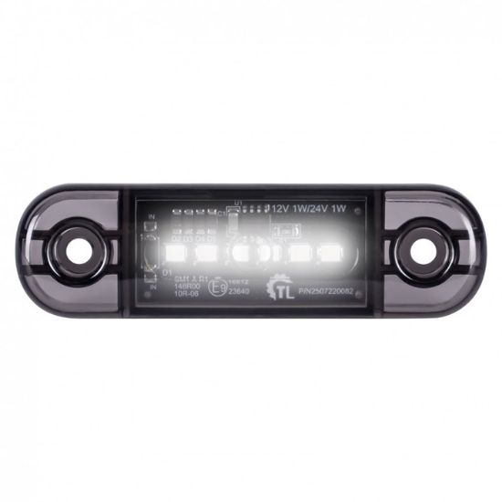 Slika Svetilka pozicija 12/24V 6x Led bela