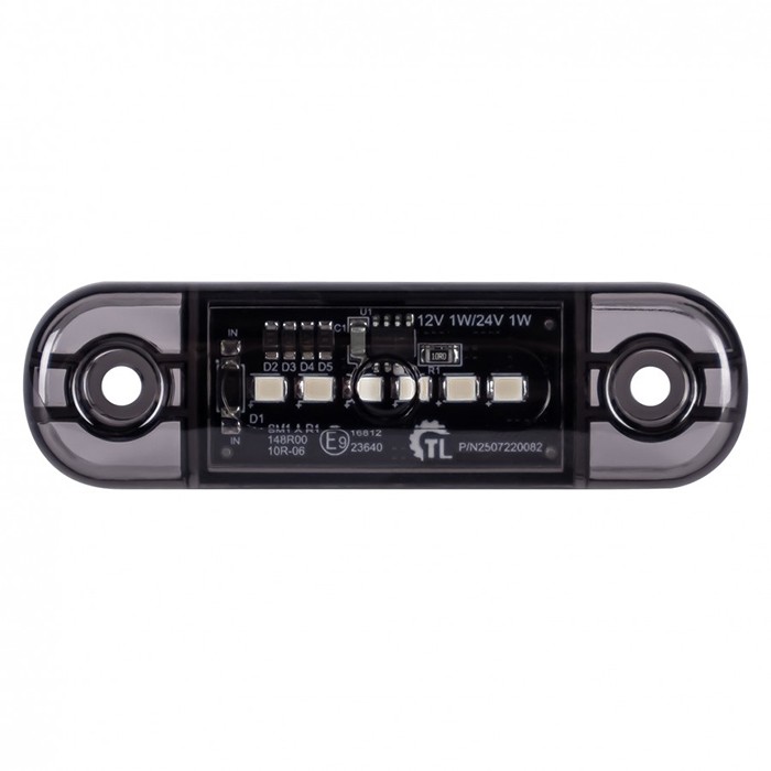 Slika Svetilka pozicija 12/24V 6x Led bela