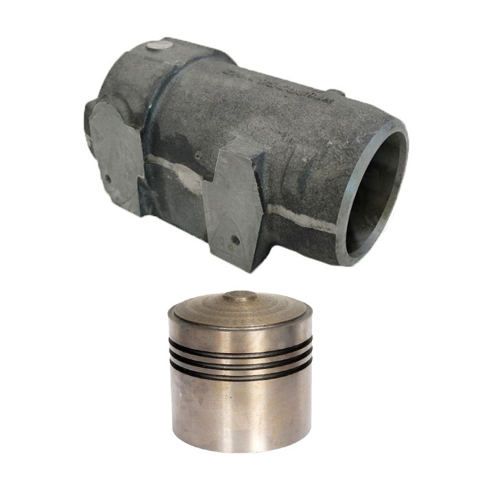 Picture of Hydraulic cylinder IMT 560, with piston, 56002371