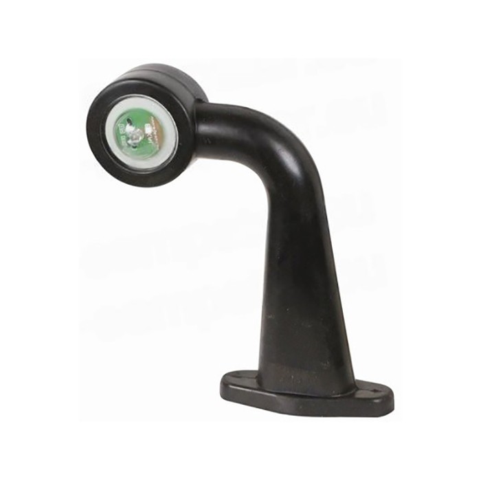 Slika Svetilka markirna Led leva kotna bela-rdeča na gumi nosilcu