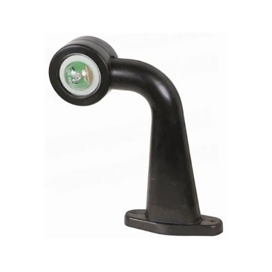 Slika Svetilka markirna Led leva kotna bela-rdeča na gumi nosilcu