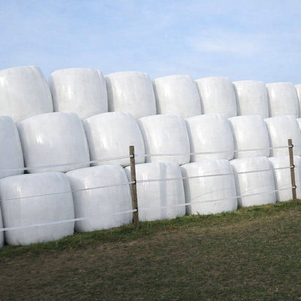 Picture of Folija za baliranje Agriflex 750mm x 1500m - bela 25 mikr.