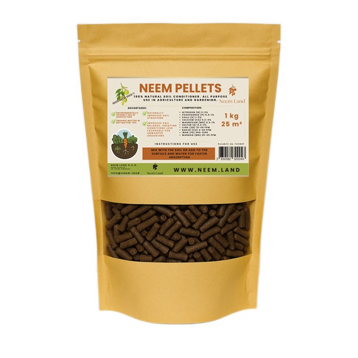Picture of Neem peleti, organsko gnojilo 1 kg