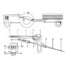 Picture of Ročica ročne zavore BPW komplet z žico L-5150mm