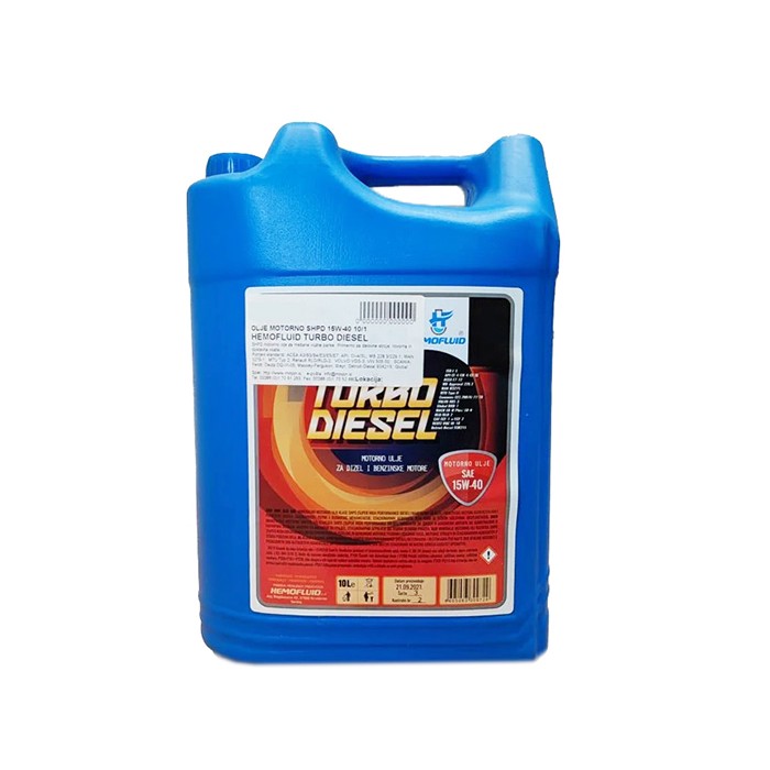 Picture of Olje motorno 15W40 Hemofluid 10L