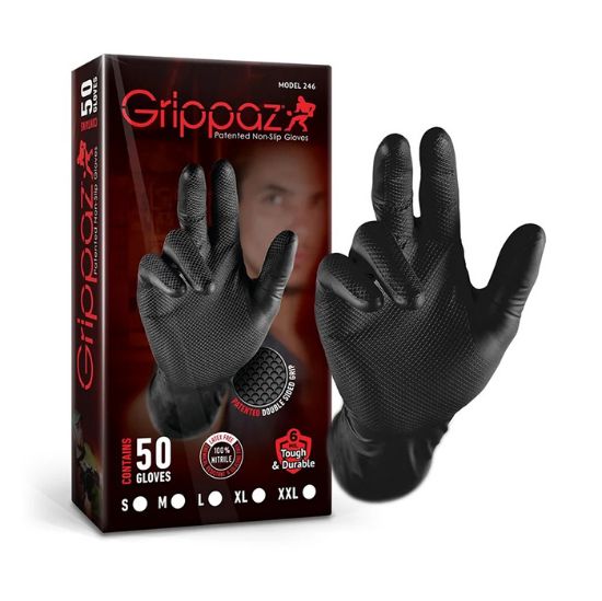 Bild von Rokavice Grippaz Nitril "XL" - črne 50/1