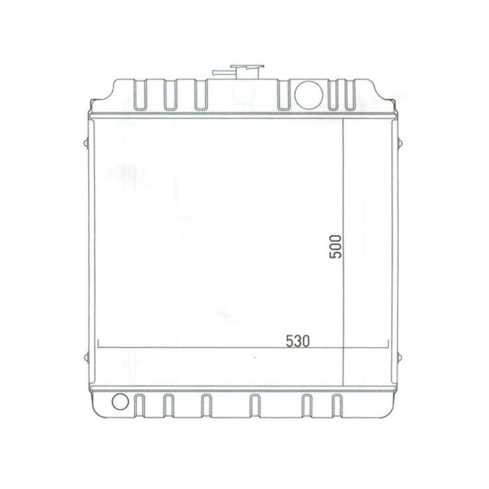 Picture of Hladilnik vode MF390 1695721M1, 1695721M2