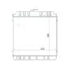 Picture of Hladilnik vode MF390 1695721M1, 1695721M2