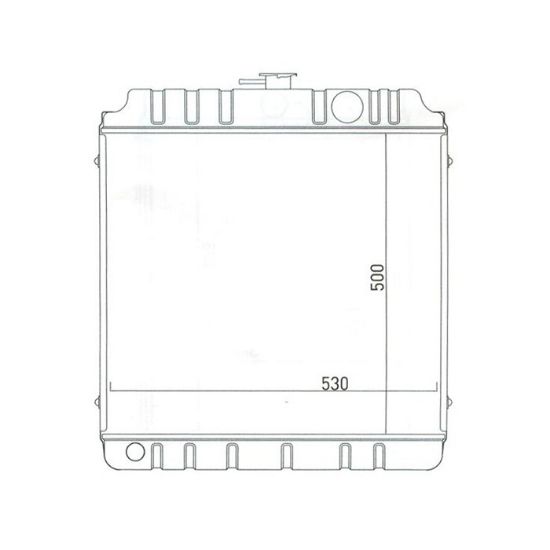 Picture of Hladilnik vode MF390 1695721M1, 1695721M2