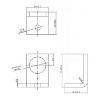 Picture of Hydraulic quick coupling bracket - single
