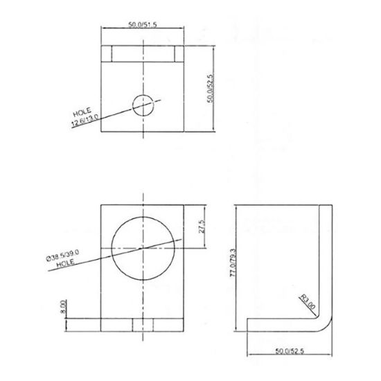 Picture of Hydraulic quick coupling bracket - single
