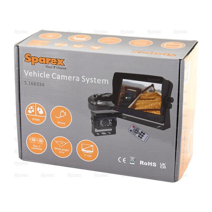 Bild von Kamera + monitor + kabel System 7'' HD